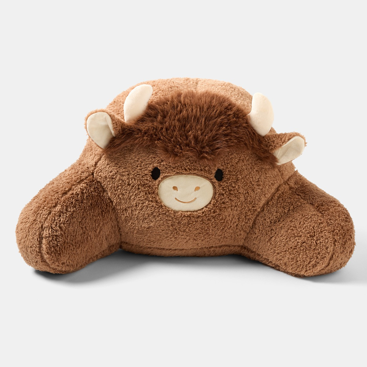OHS Harry The Highland Cow Cuddle Cushion - Brown>