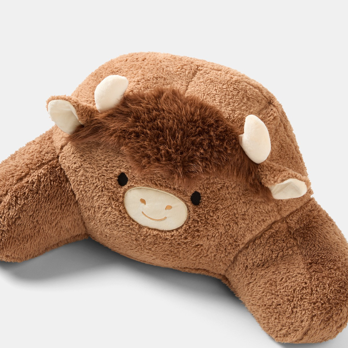 OHS Harry The Highland Cow Cuddle Cushion - Brown>