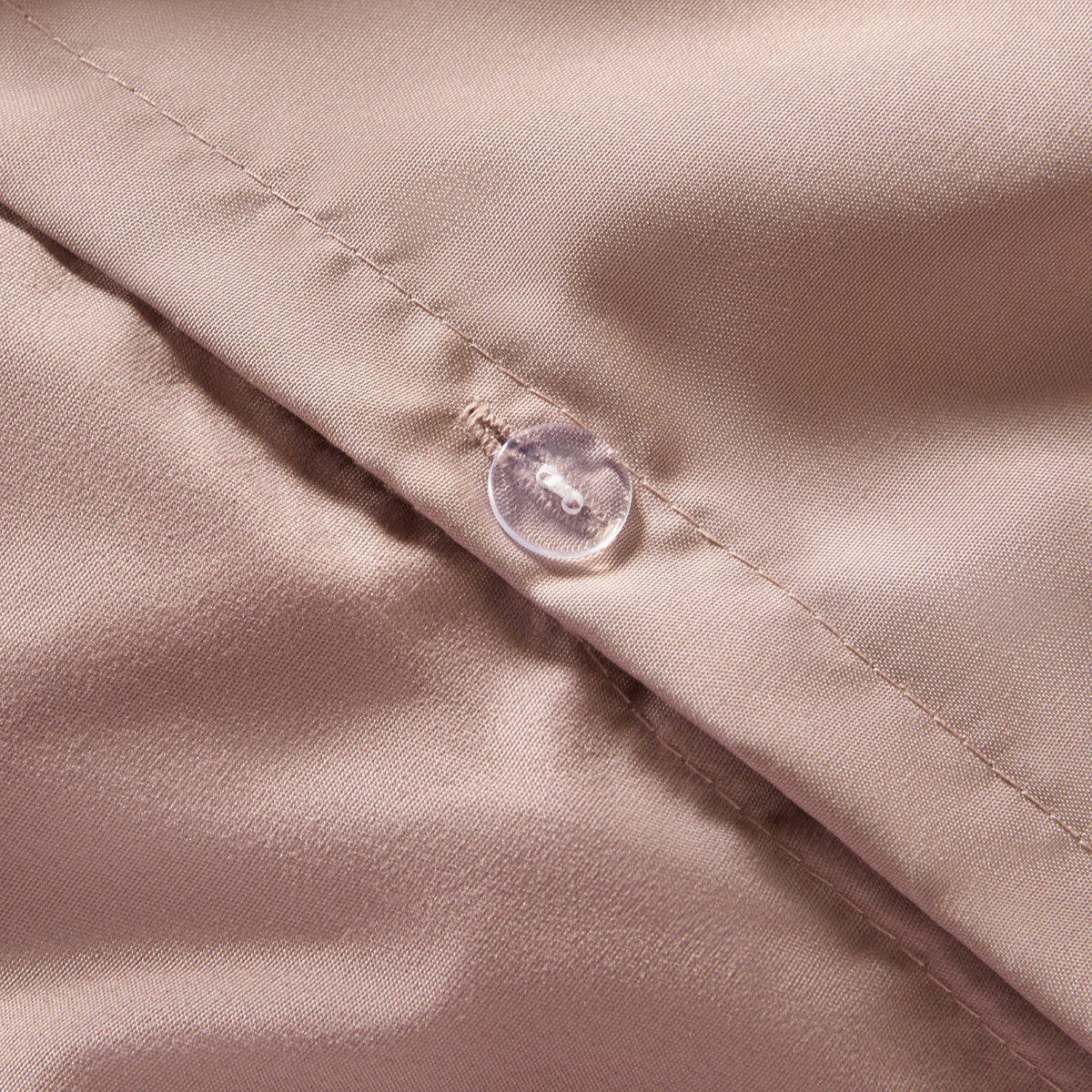 OHS Tufted Bow Duvet Cover Set - Natural>