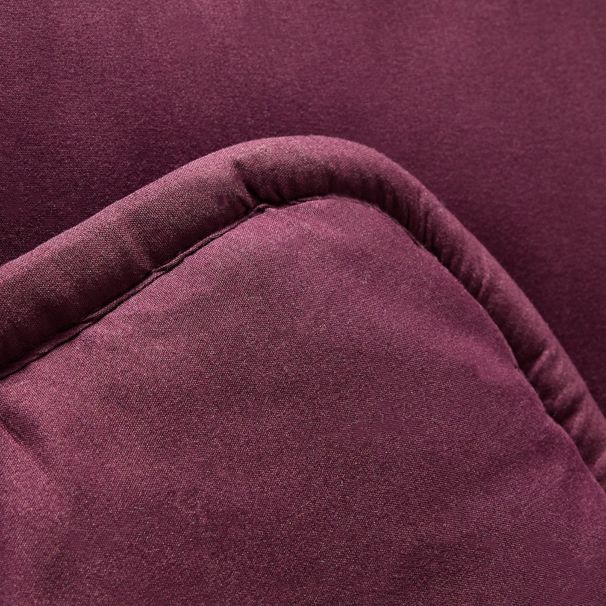 OHS Coverless 10.5 Tog Duvet Set - Plum>