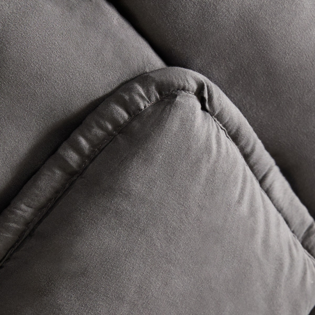 OHS Coverless 10.5 Tog Duvet Set - Charcoal>