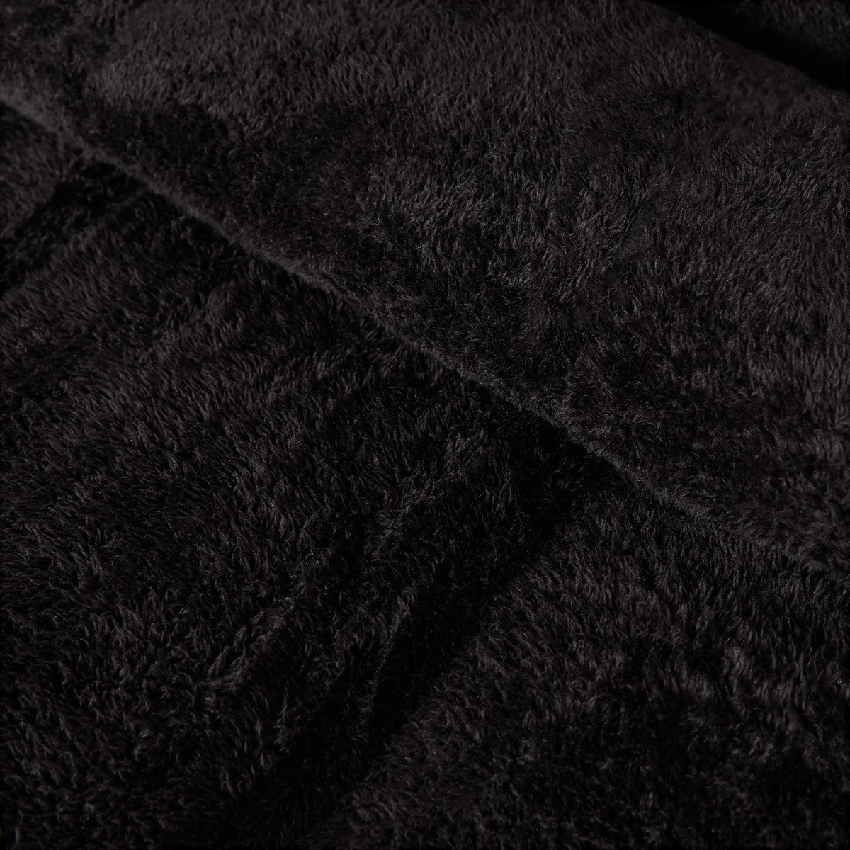 OHS Teddy Coverless 10.5 Duvet Set - Black>