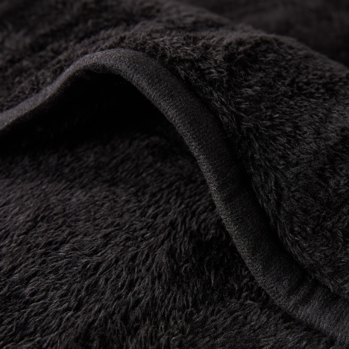 OHS Teddy Coverless 10.5 Duvet Set - Black>