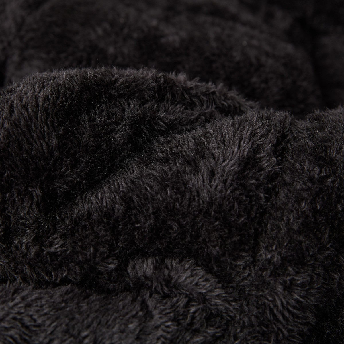OHS Teddy Coverless 10.5 Duvet Set - Black>