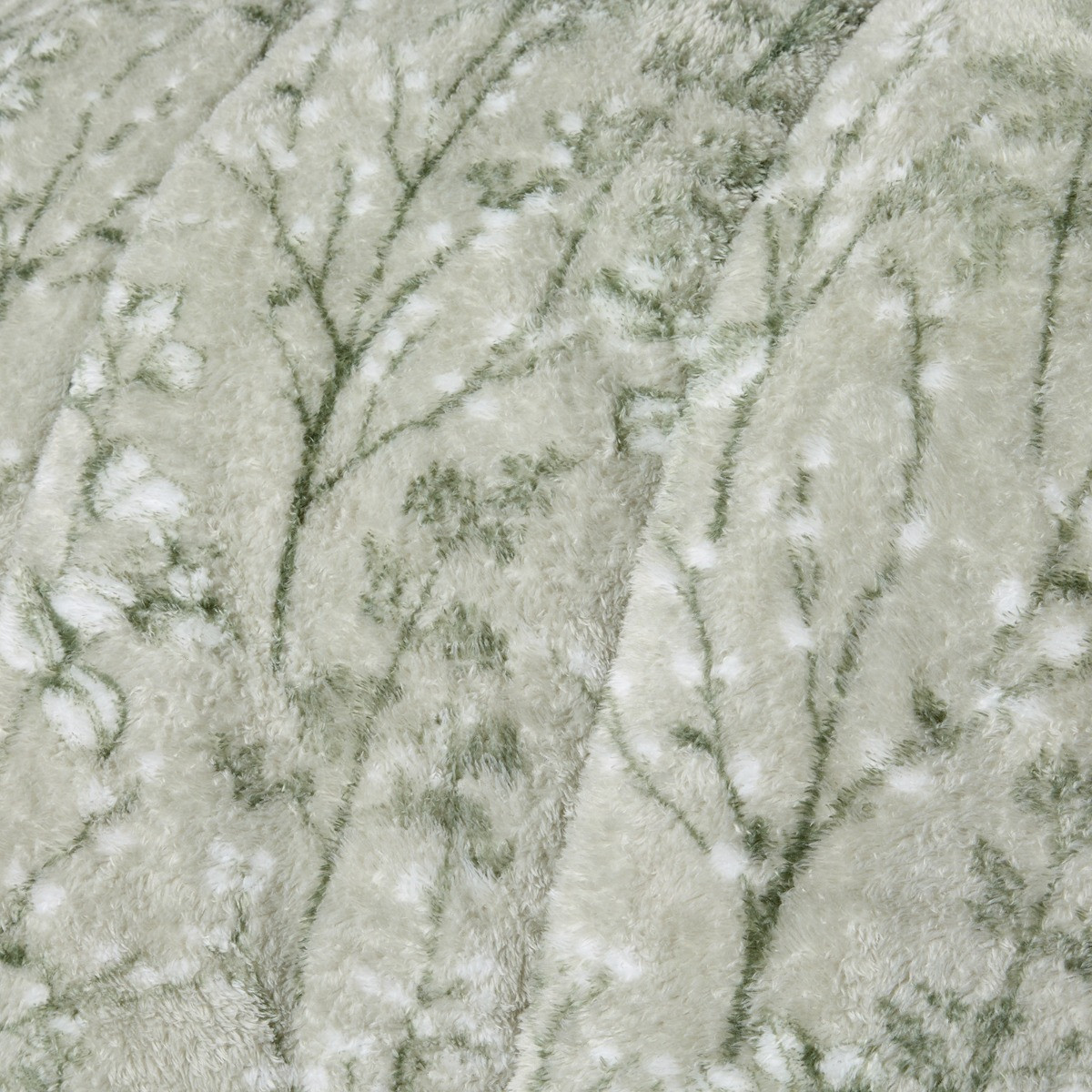 OHS Willow Teddy Coverless 10.5 Tog Duvet Set - Sage>