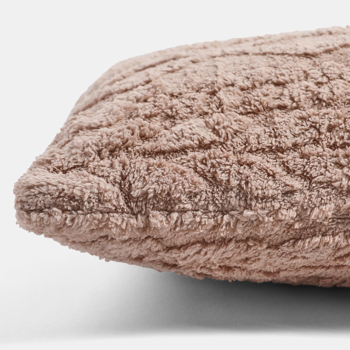 OHS Cable Knit Bolster Pillow - Natural>
