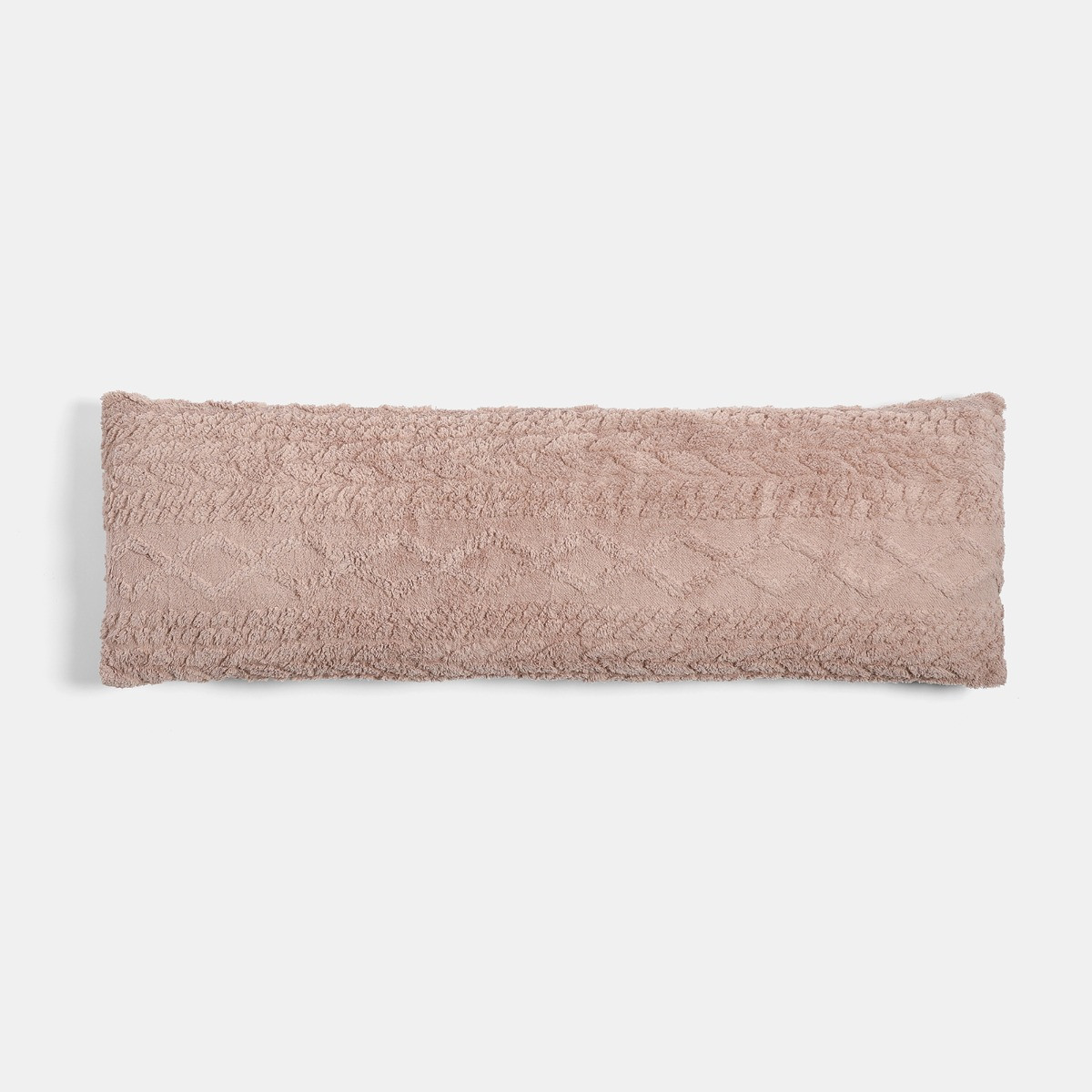 OHS Cable Knit Bolster Pillow - Natural>