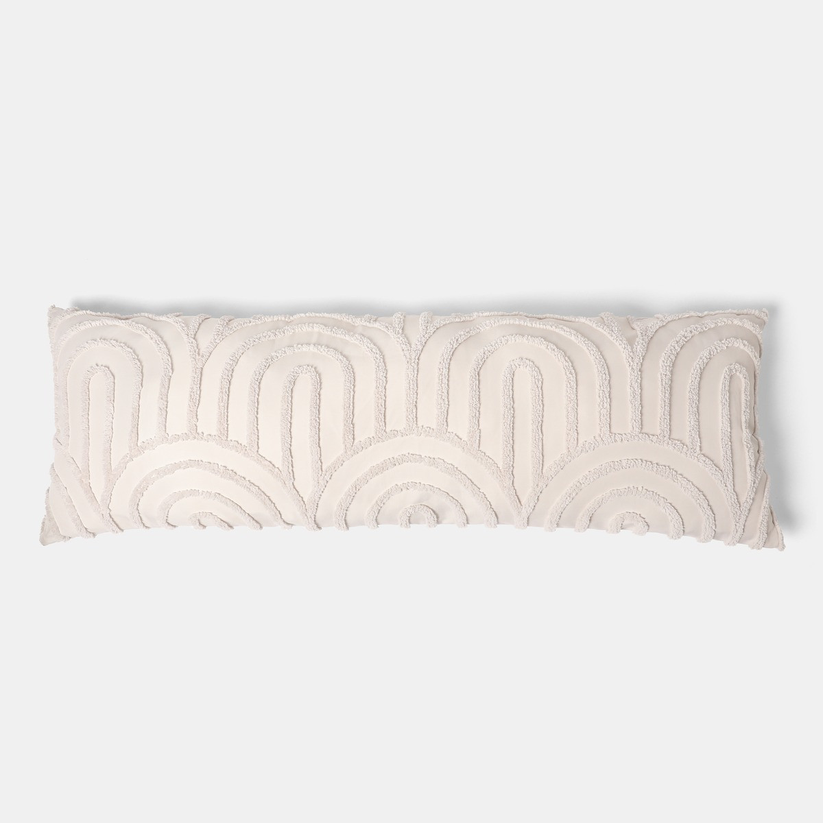 OHS Tufted Arches Bolster Pillow - Stone>