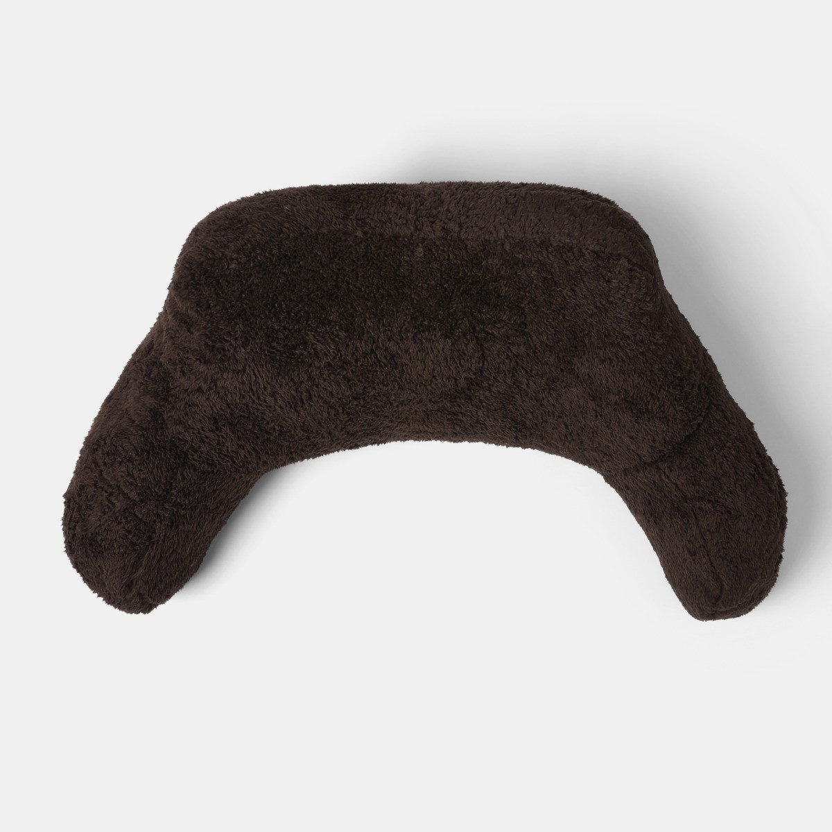OHS Teddy Cuddle Cushion - Coffee>