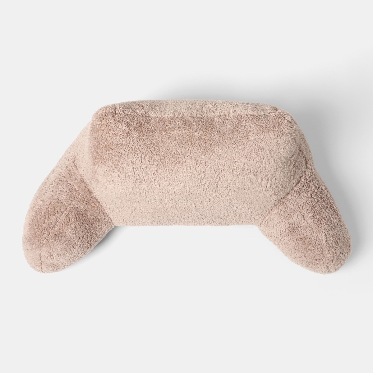 OHS Teddy Fleece Cuddle Cushion - Natural>