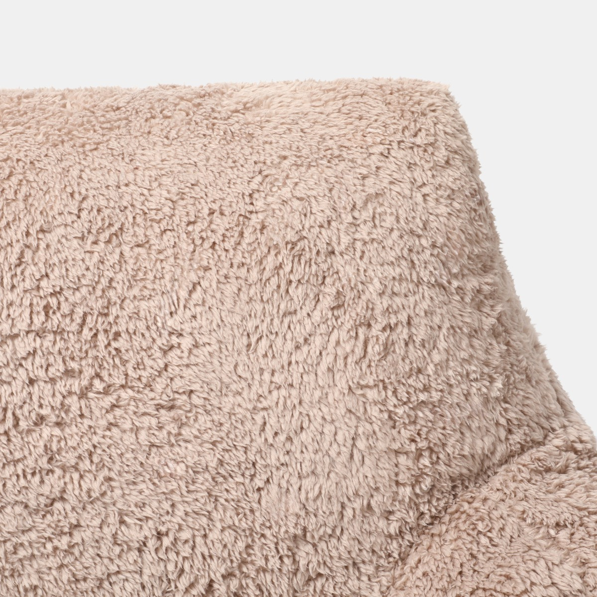 OHS Teddy Fleece Cuddle Cushion - Natural>