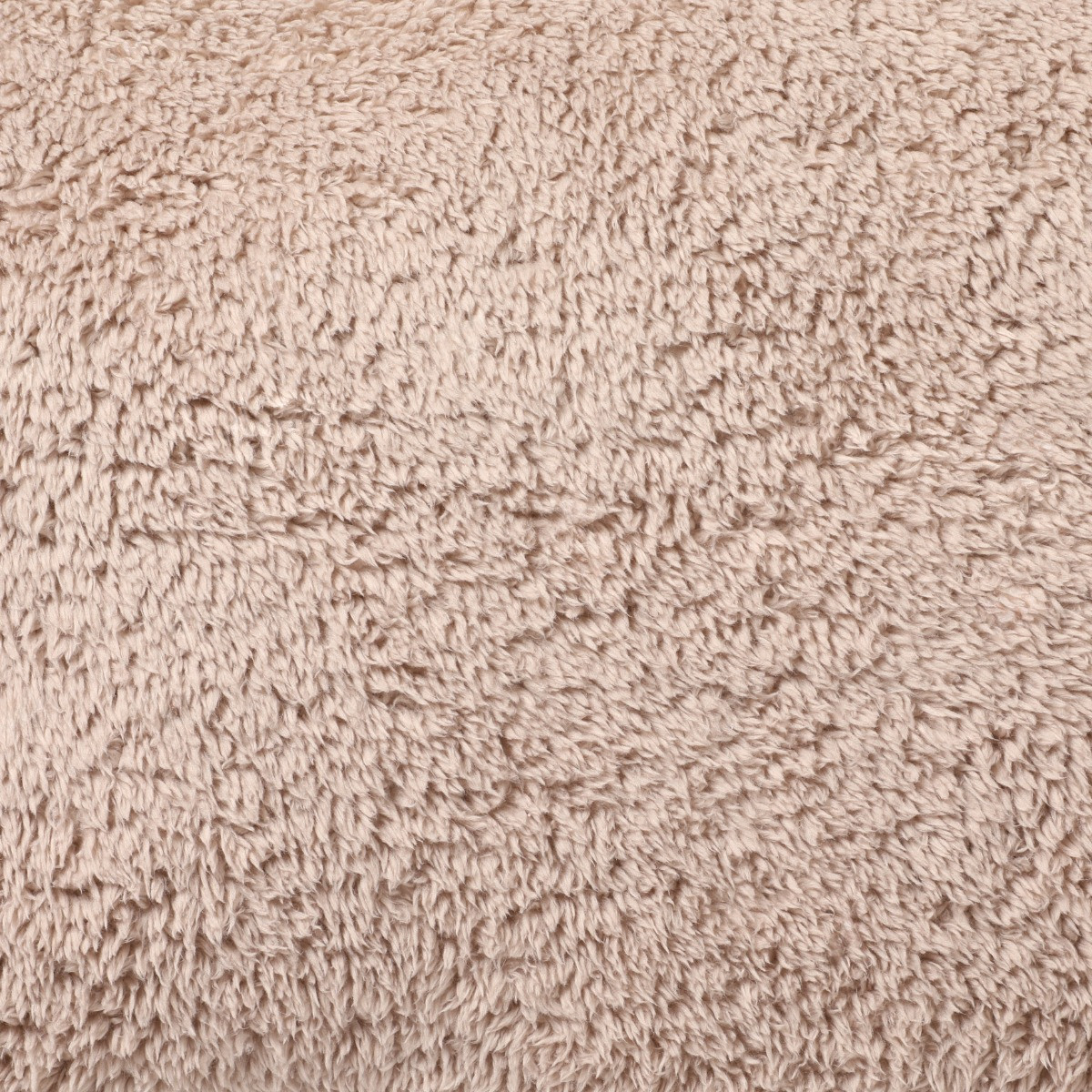 OHS Teddy Fleece Cuddle Cushion - Natural>
