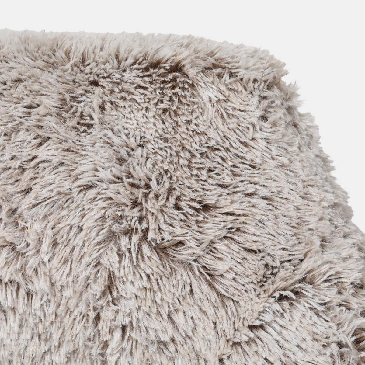 OHS Long Hair Cuddle Cushion - Natural Marl>