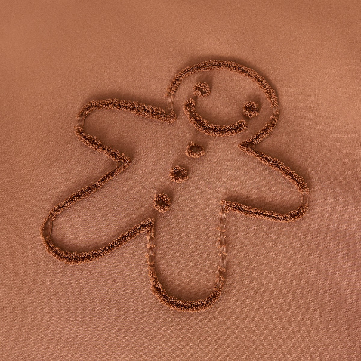 OHS Tufted Gingerbread Duvet Cover Set - Toffee>