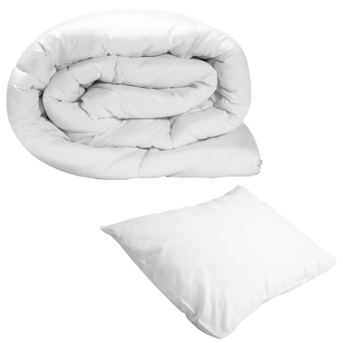 Brentfords Essentials Cool Duvet, 4.5 Tog and Pillow Set - Junior/Cot>