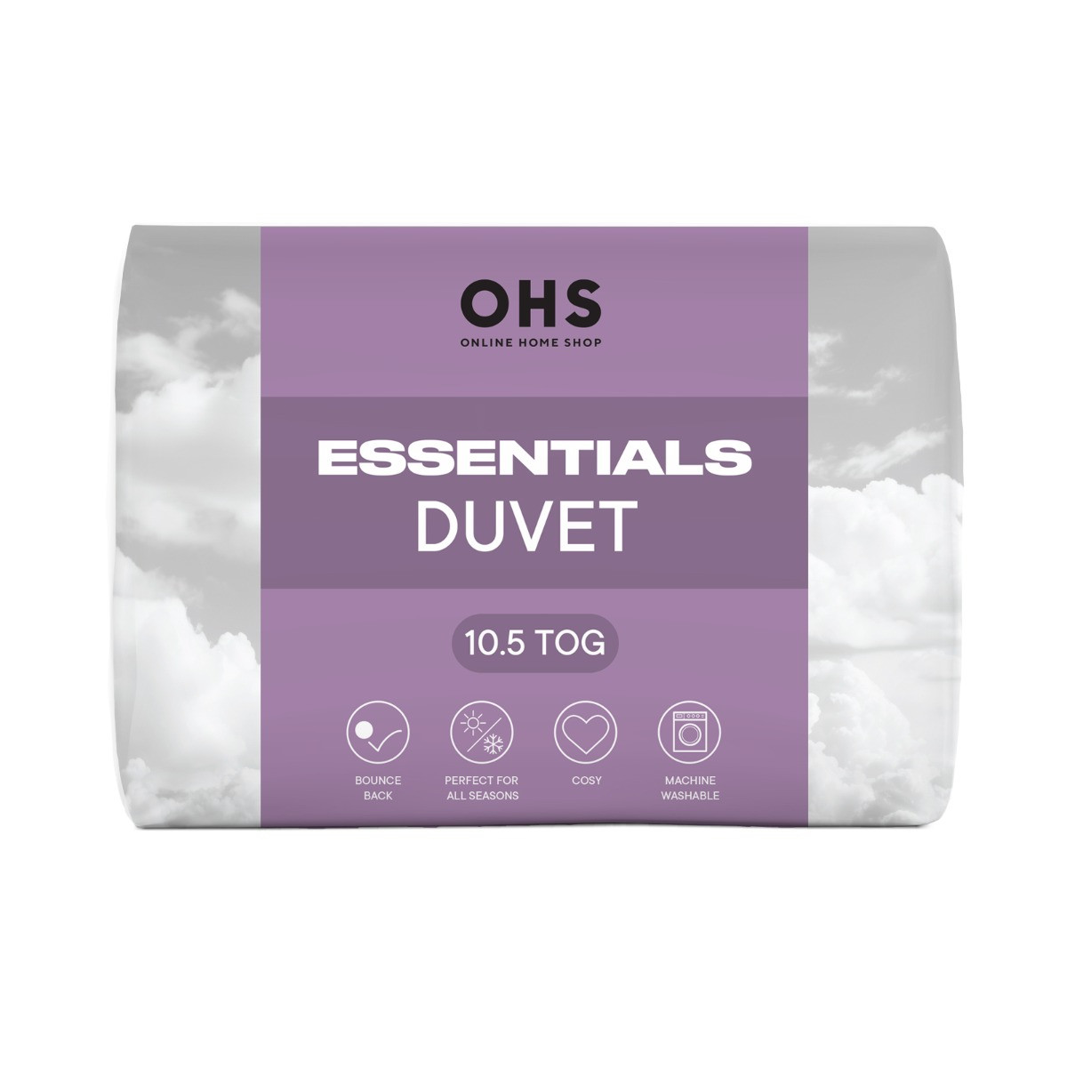 OHS Essentials 10.5 Tog Warm Duvet>