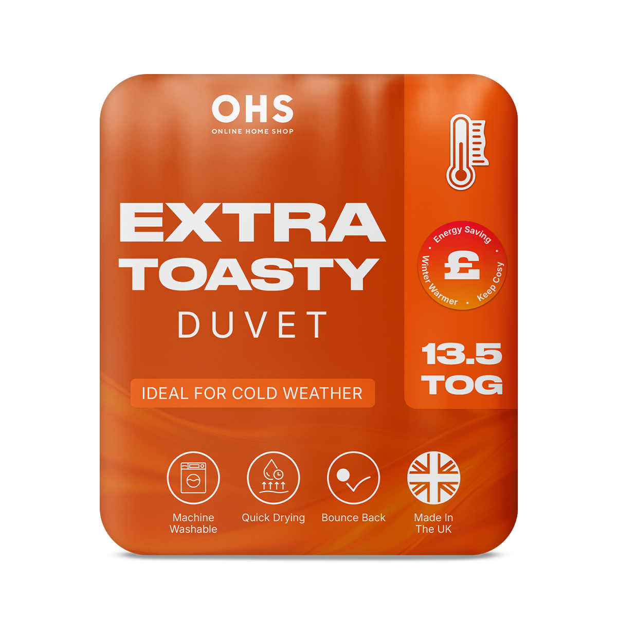 OHS 13.5 Tog Extra Toasty Duvet>