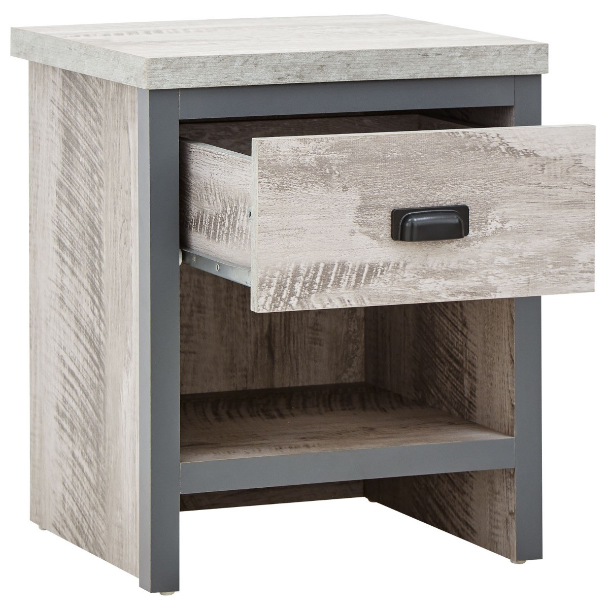 Boston Lamp Table - Grey>