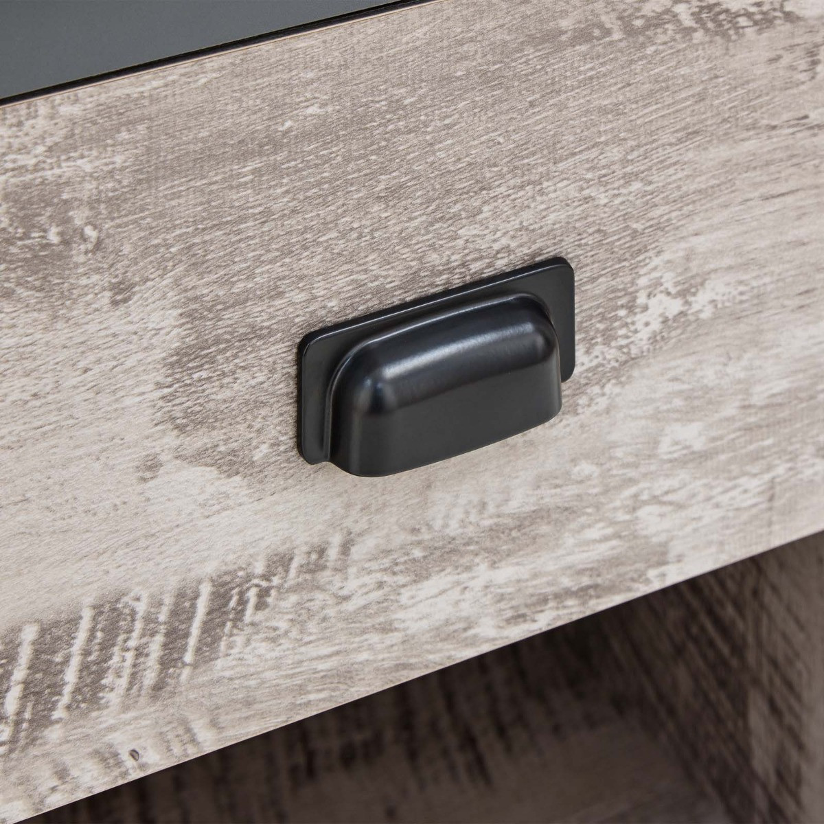 Boston Lamp Table - Grey>