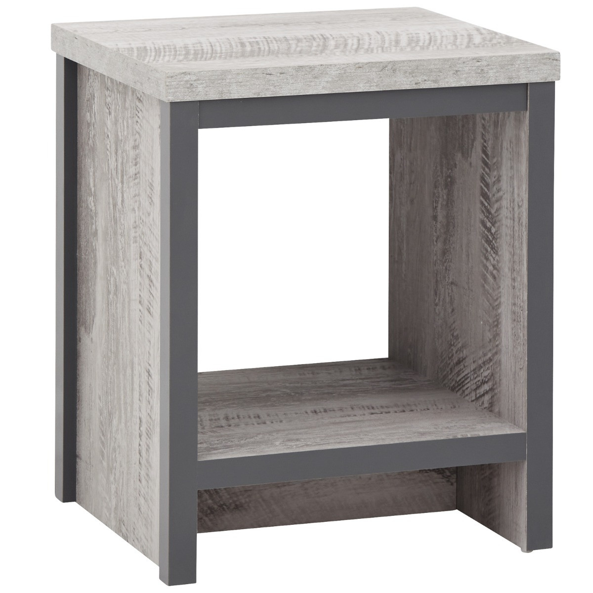 Boston Simple Lamp Table - Grey>