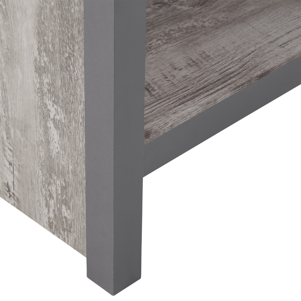 Boston Simple Lamp Table - Grey>