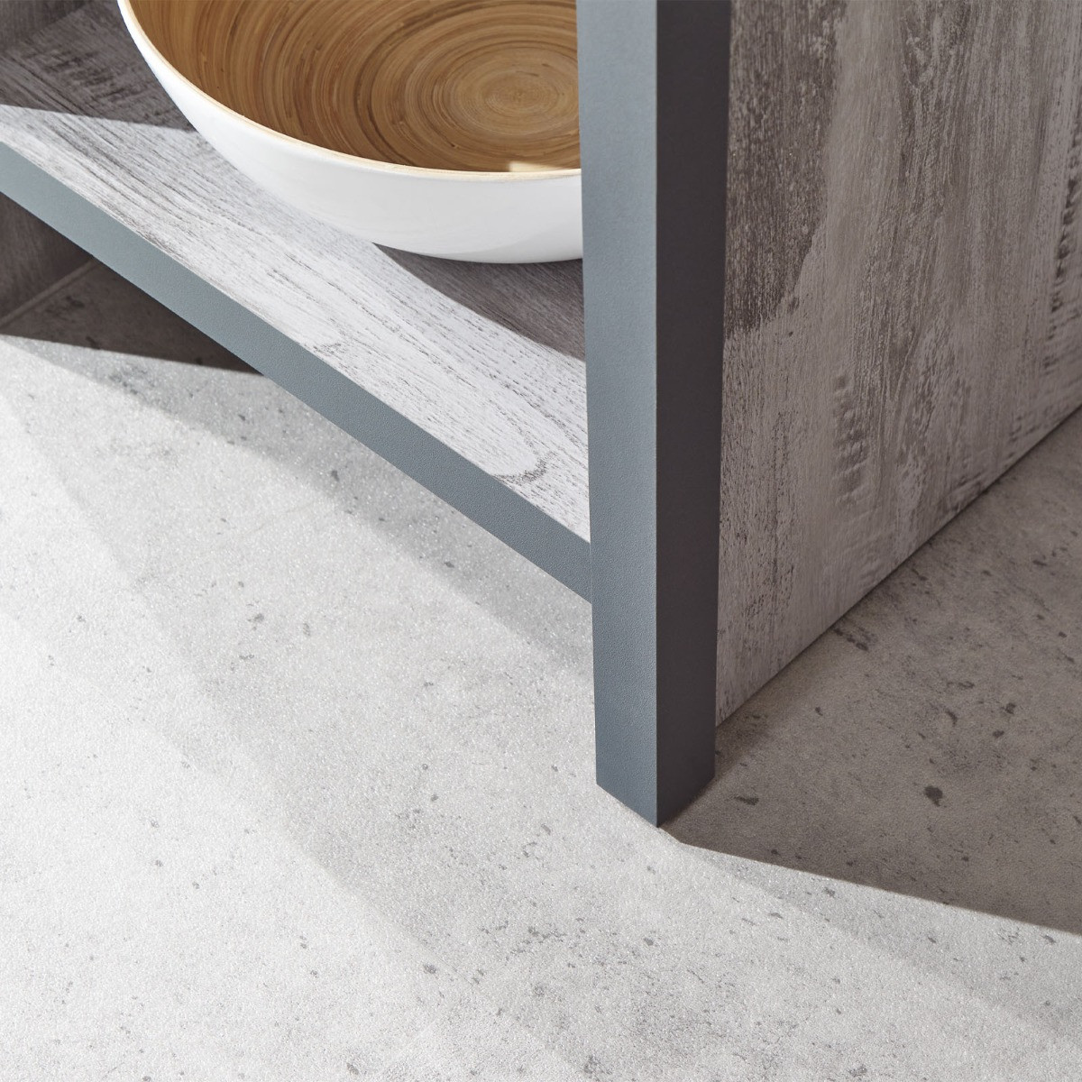 Boston Simple Lamp Table - Grey>