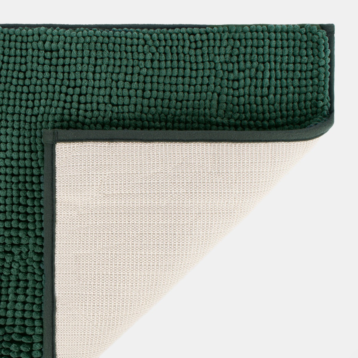 Brentfords Noodle Bath Mat Forest Green