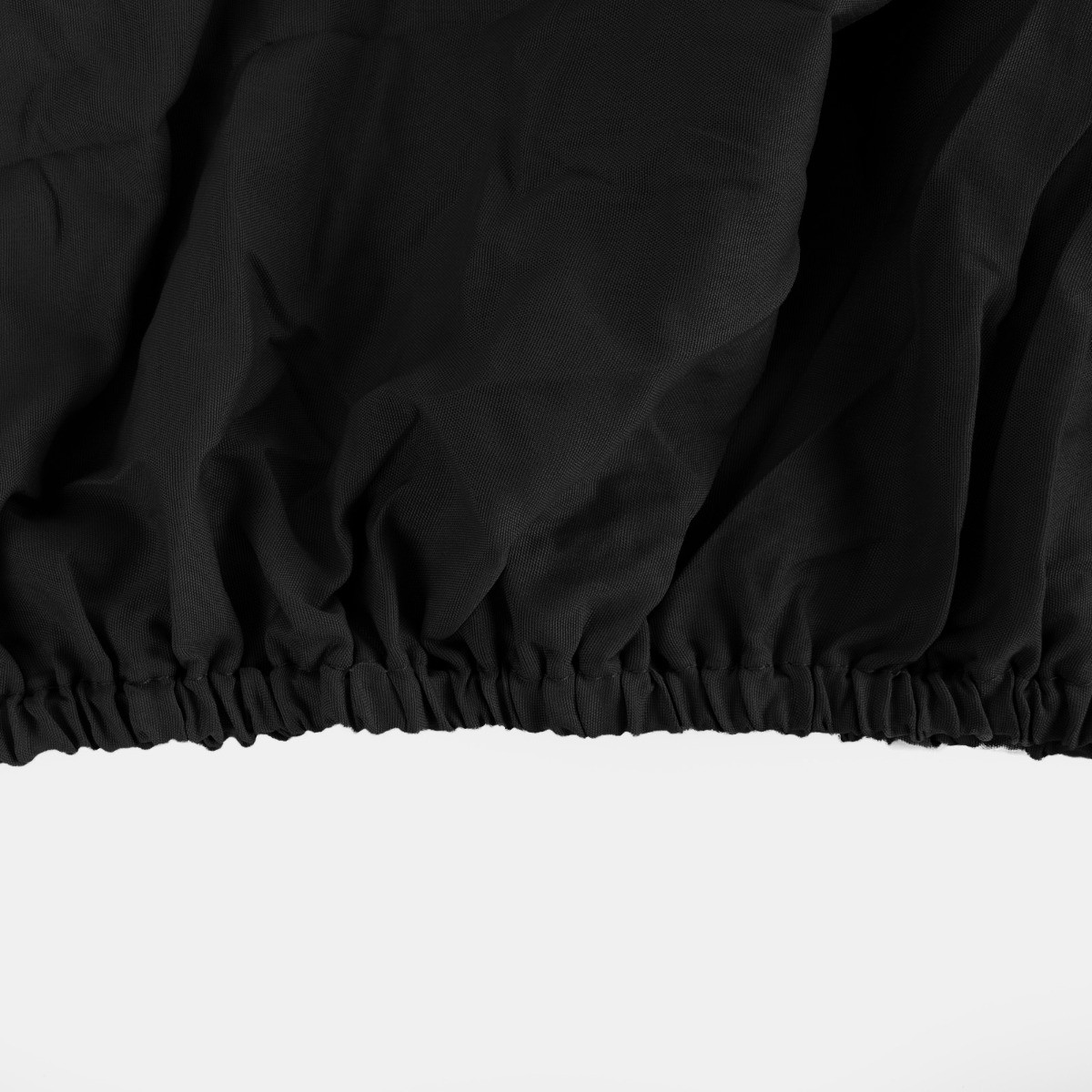 OHS Plain Dyed Deep Fitted Sheet - Black>