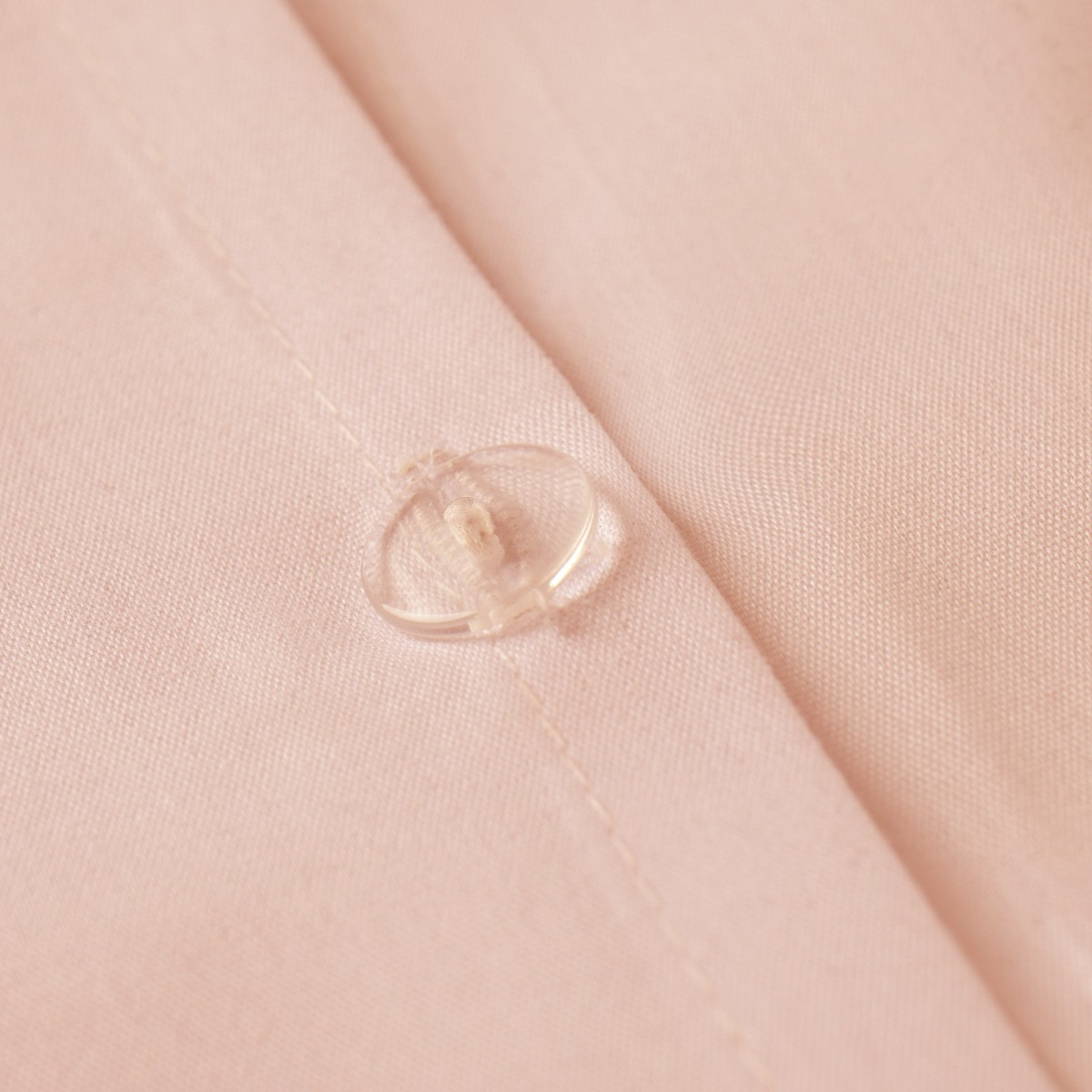 OHS Plain Duvet Cover Set, Blush Pink - Double>