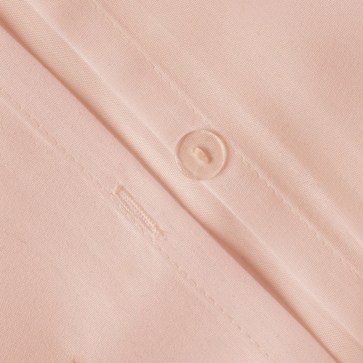 OHS Plain Duvet Cover Set, Blush Pink - King>