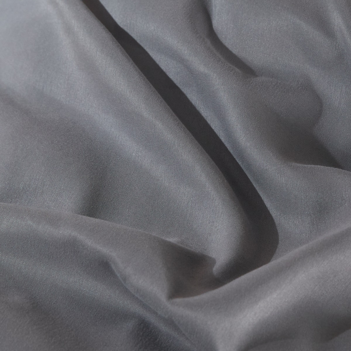 OHS Plain Duvet Cover Set, Grey - King>
