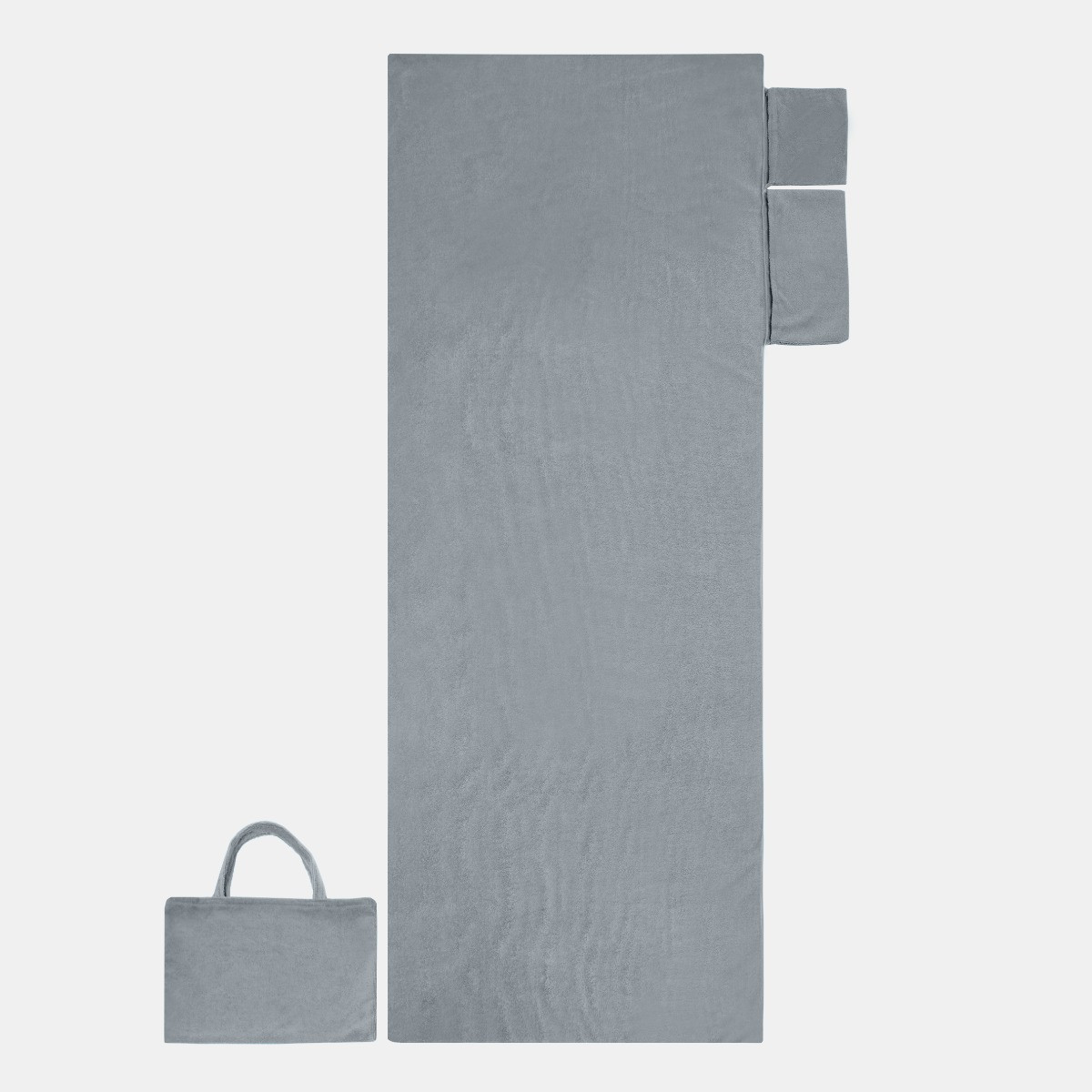 OHS Beach Towel In A Bag - Charcoal>