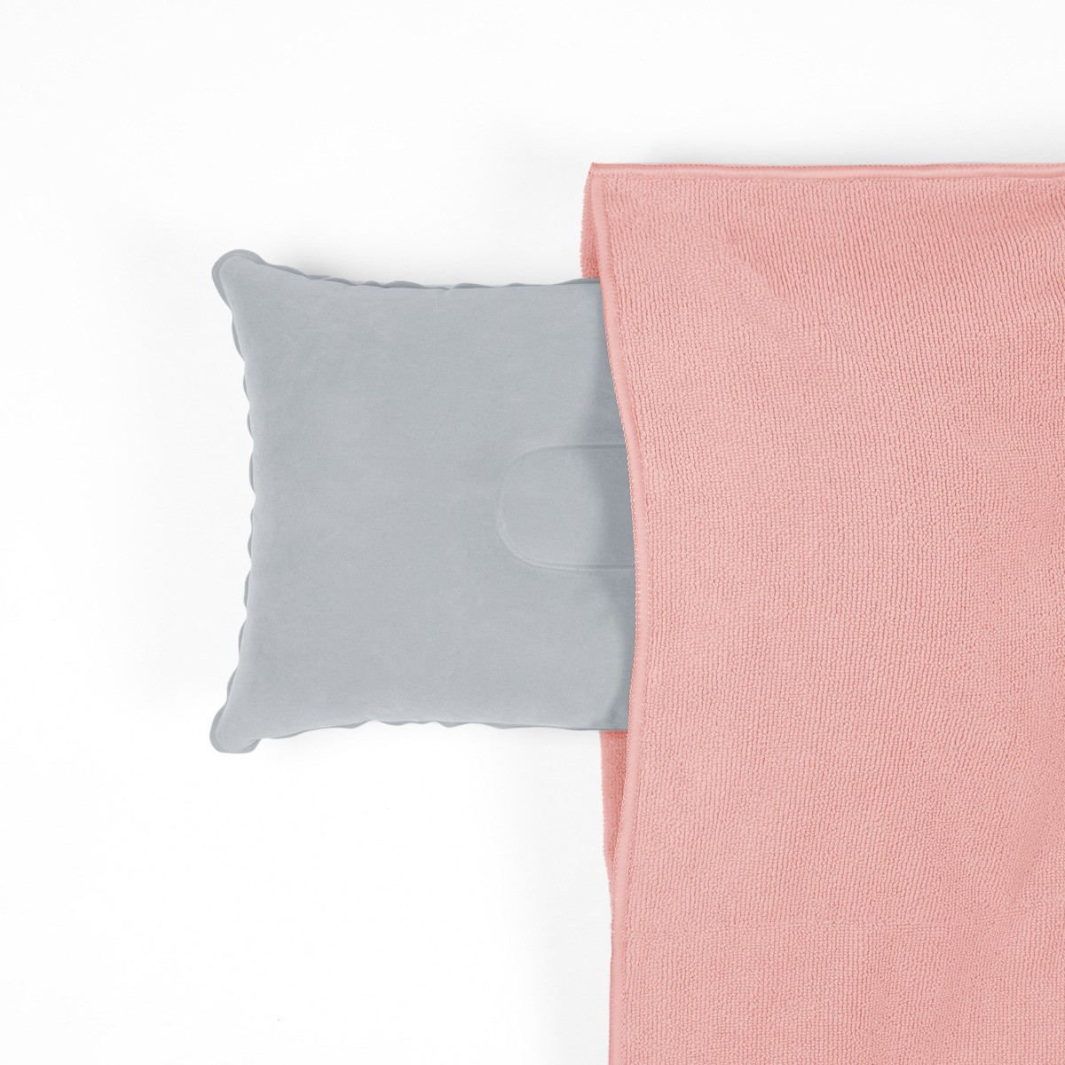Brentfords Beach Towel With Removable Pillow - Blush>