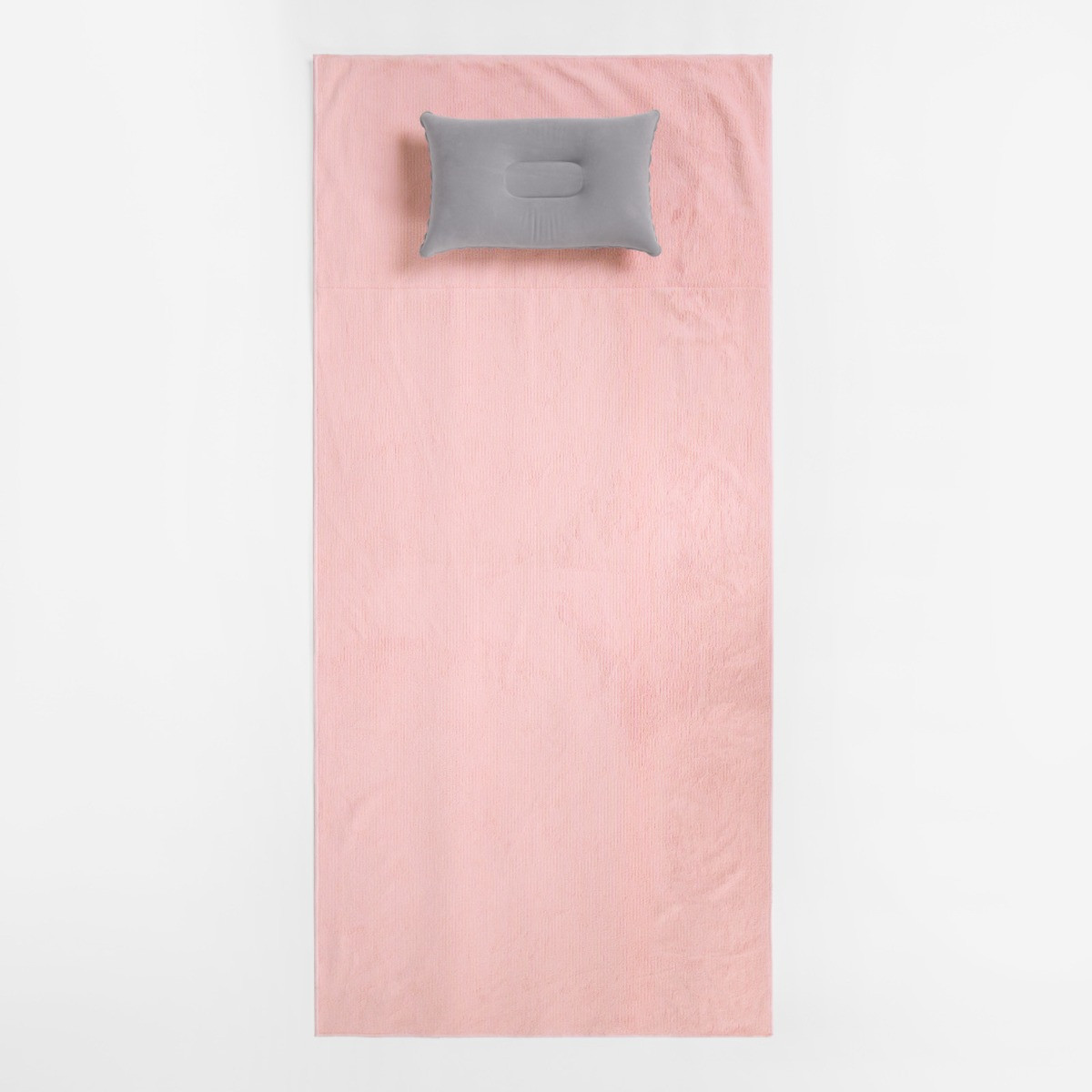 Brentfords Beach Towel With Removable Pillow - Blush>