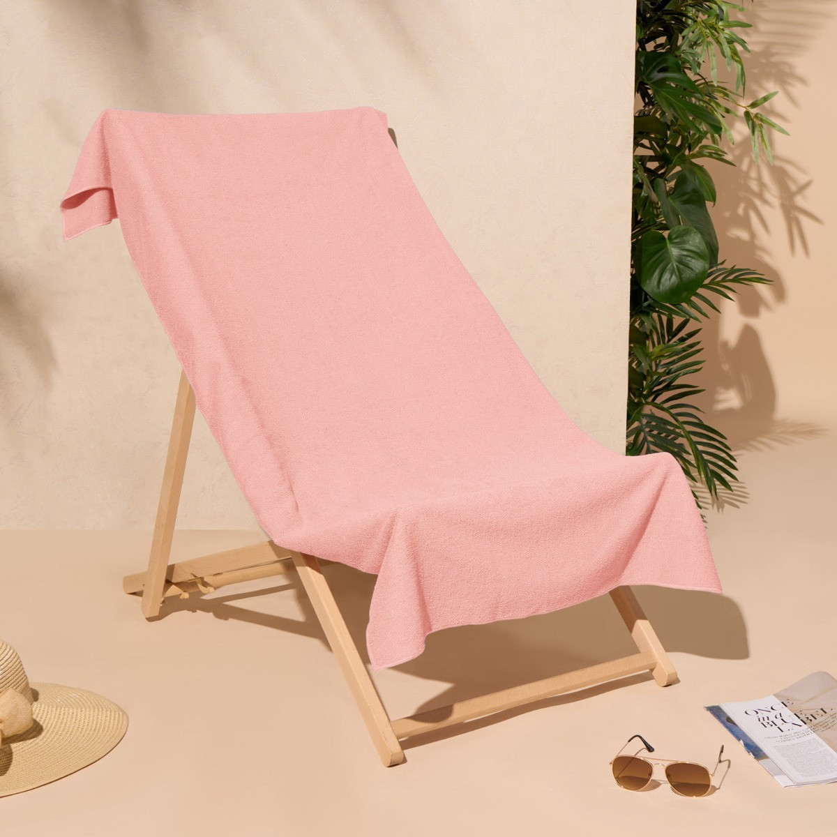 OHS Beach Towel - Blush>