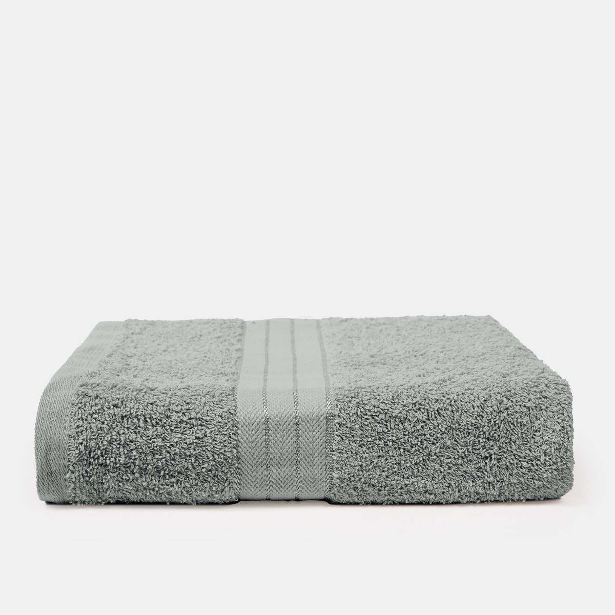 OHS 100% Cotton Hand Towel, Silver Grey - 1PC>