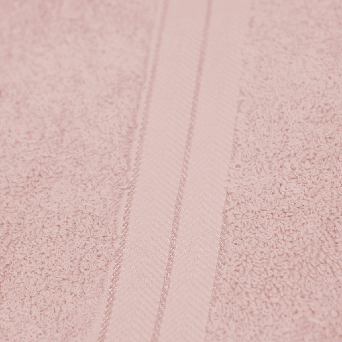 OHS 100% Cotton 4 Pack Face Cloths - Blush Pink>