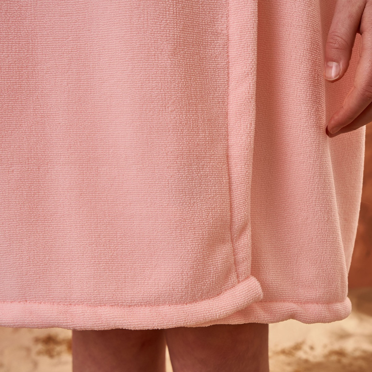 Brentfords Kids Towel Dress - Blush>
