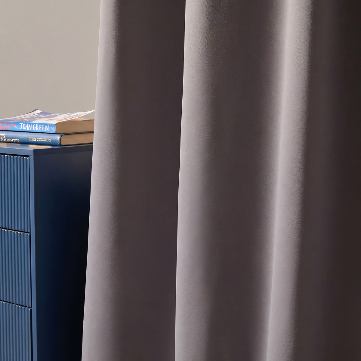 OHS Eyelet Blackout Curtains - Charcoal, 66" X 90">