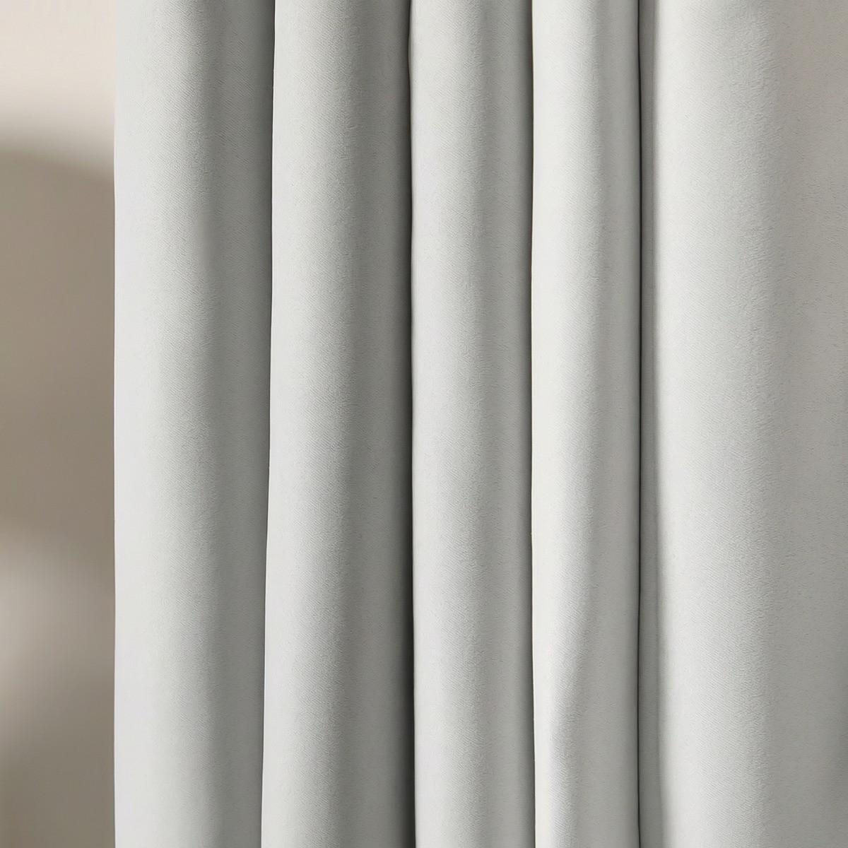 OHS Eyelet Blackout Curtains - Silver, 90" X 90">