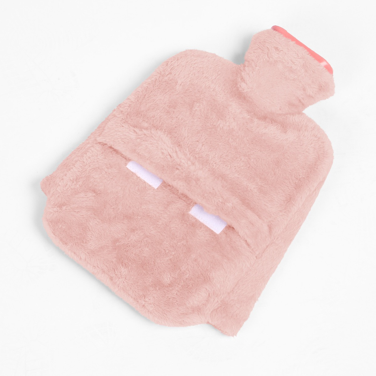 OHS Teddy Hot Water Bottle Foot Warmer Blush