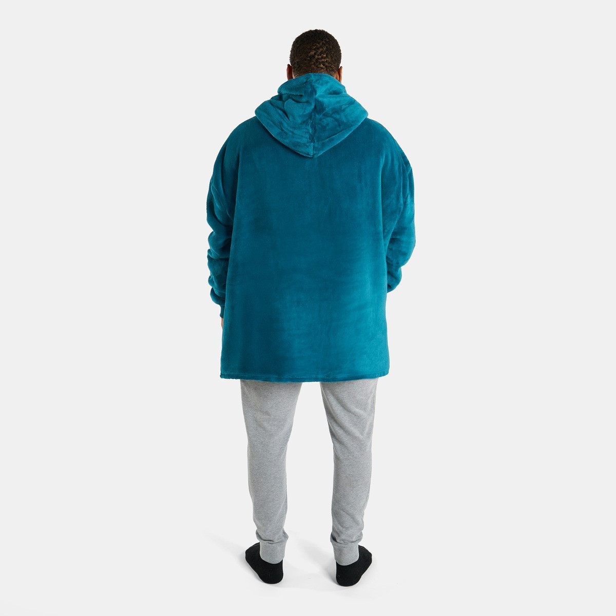 OHS Adults Fleece Hoodie Blanket - Teal>