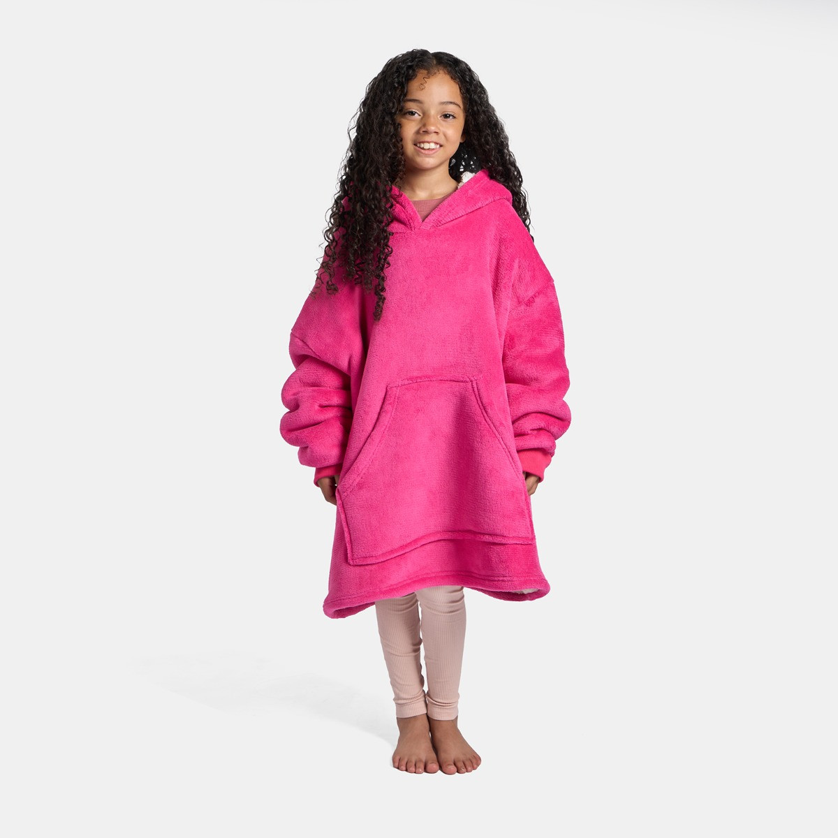 OHS Kids Hoodie Blanket - Pink>