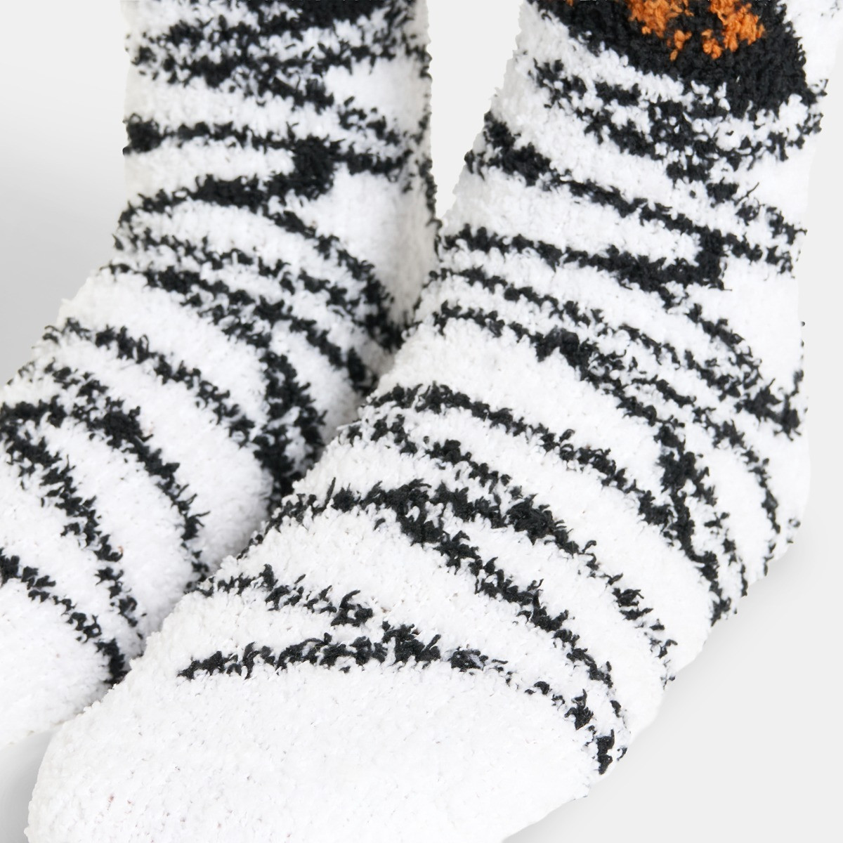 OHS Halloween Novelty Socks, Monochrome/Rust - 3 Pack>