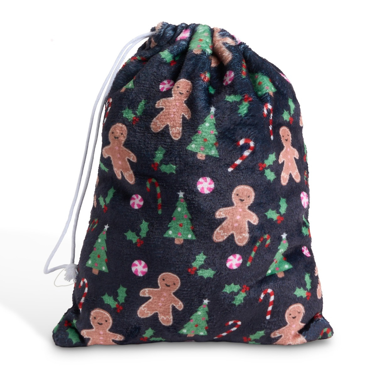 OHS Gingerbread Hot Water Bottle Gift Set - Navy>