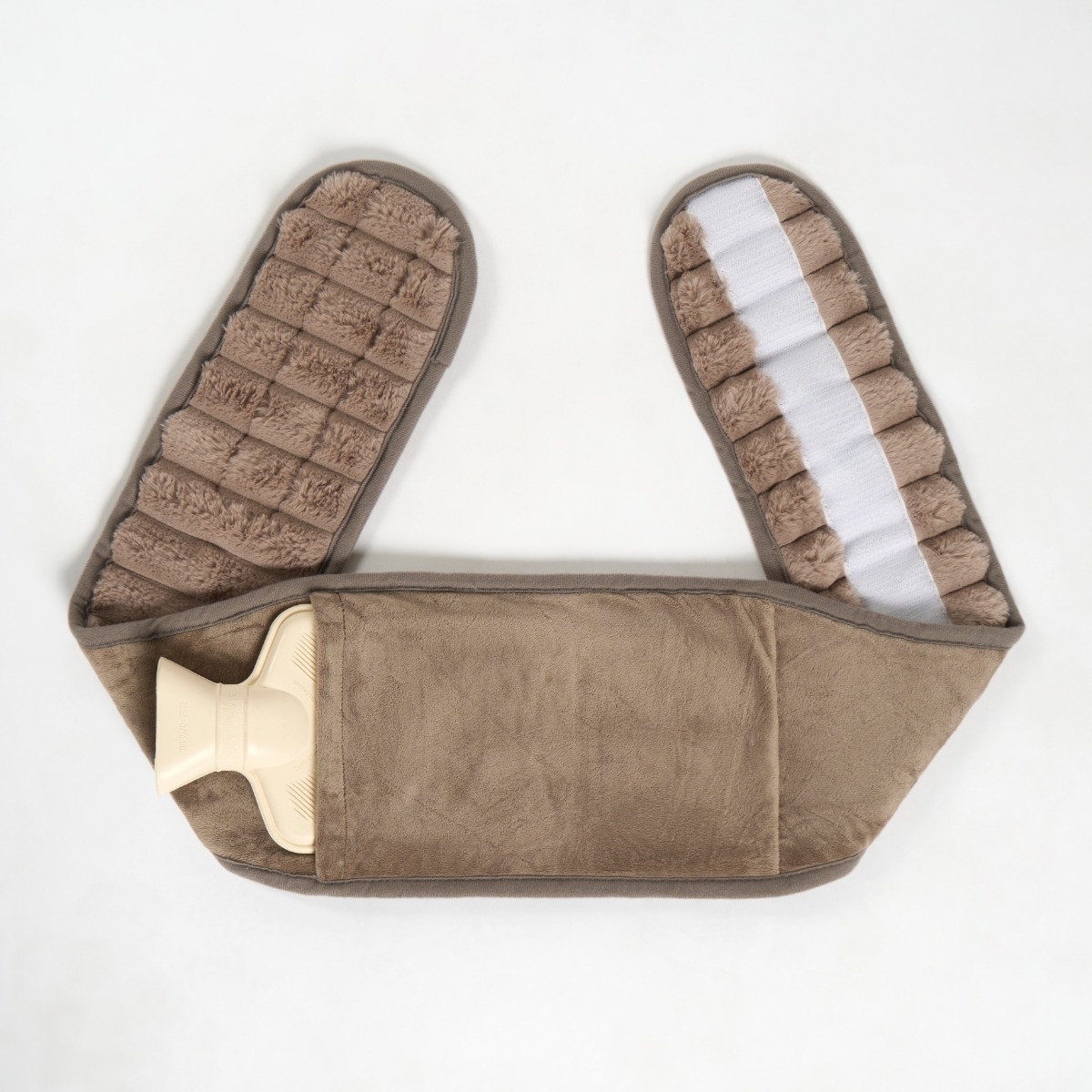 OHS Adjustable Ribbed Hot Water Bottle Belt - Mink>