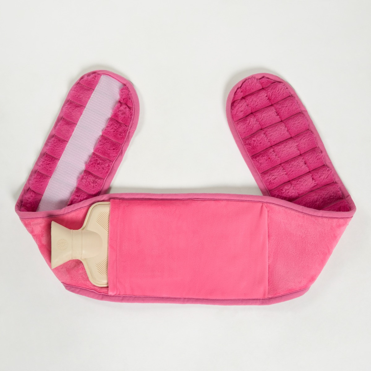 OHS Adjustable Ribbed Hot Water Bottle Belt - Pink>