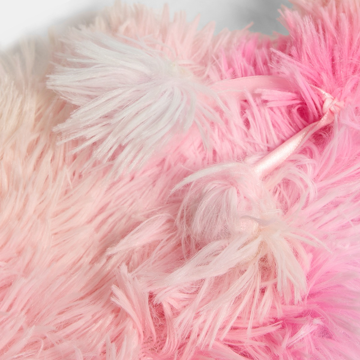 OHS Fluffy Tie Dye Hot Water Bottle - Multi>