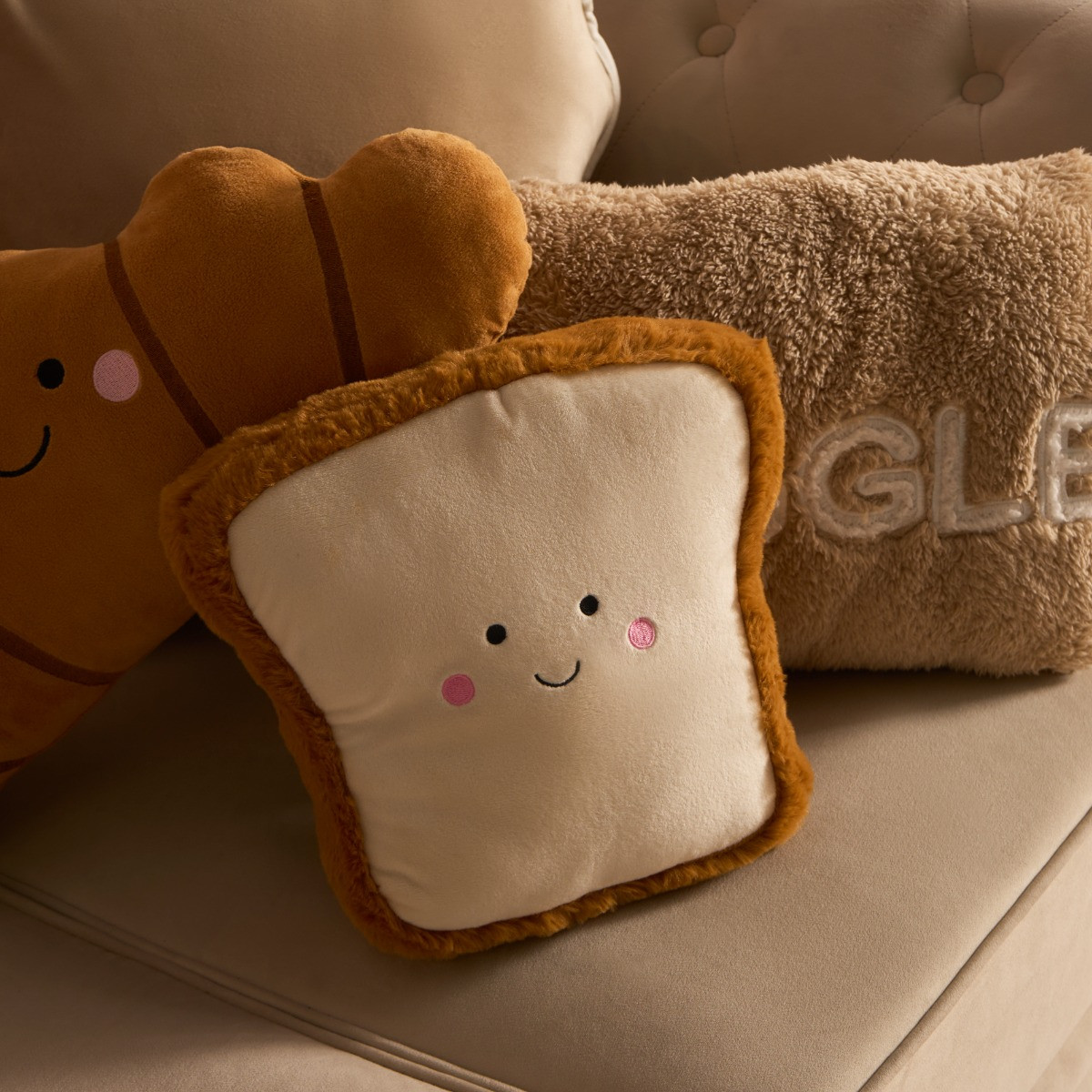 OHS Toast Microwaveable Hottie - Beige>