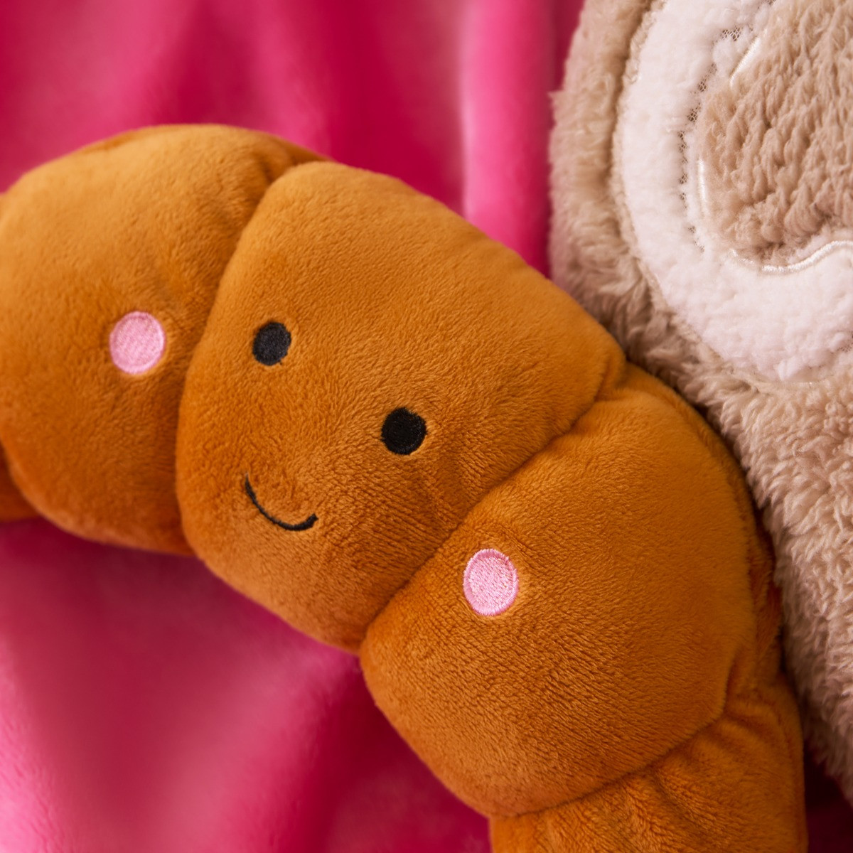 OHS Croissant Microwaveable Hottie - Brown>